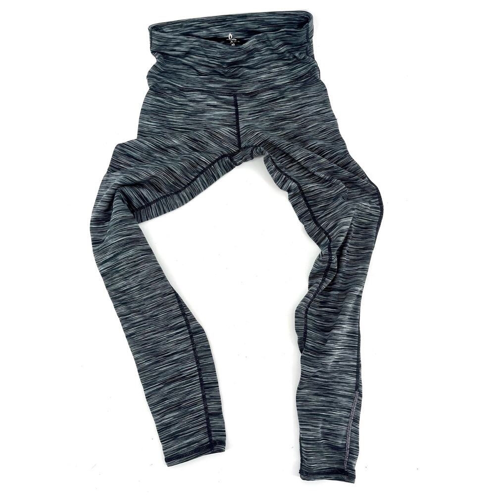 Prana marbled striped gray leggings (XS)‎
